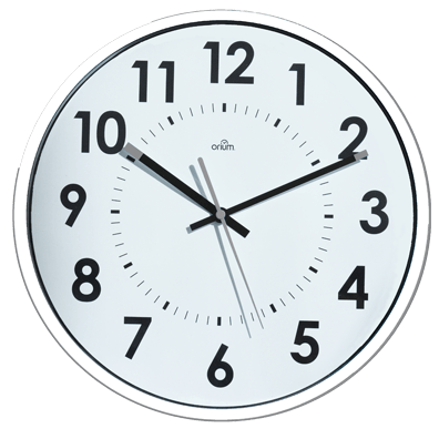 Horloge silencieuse magnétique 30 cm - Cep Office Solutions