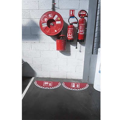 Autocollant prise d'eau incendie - Sticker Communication
