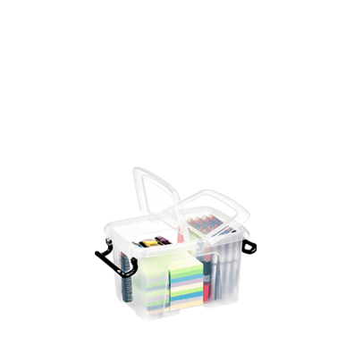 Boîte de rangement 75L + roulettes - Cep Office Solutions