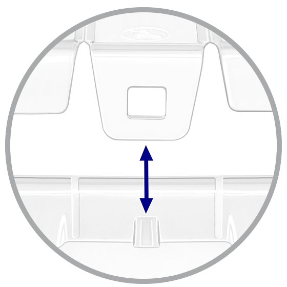 Boîte de rangement 75L + roulettes - Cep Office Solutions