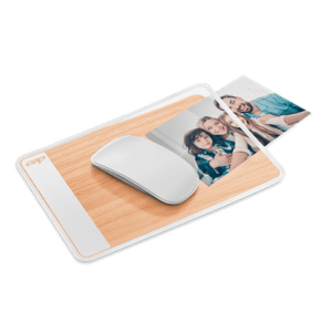 Tapis de souris imprimé hêtre
