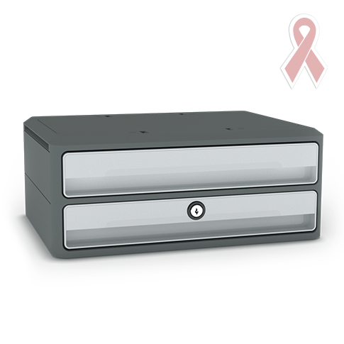 Module support d'écran MoovUp gris recyclé