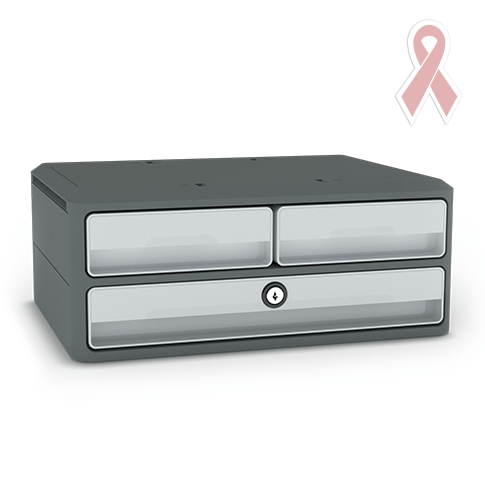 Module support d'écran MoovUp gris recyclé