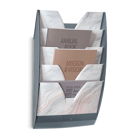 Trieur mural Mineral marbre rose