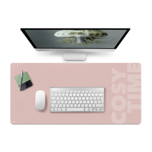 sous mains rose poudrée cosy time