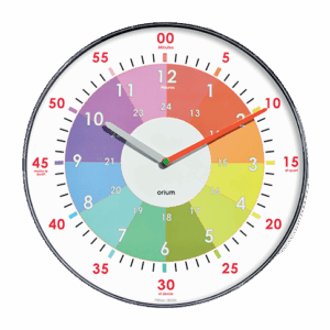 horloge d'apprentissage français enfant