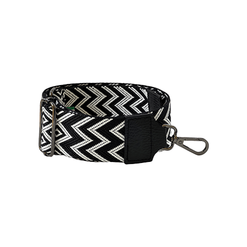 bandouliere com 1 blanc noir